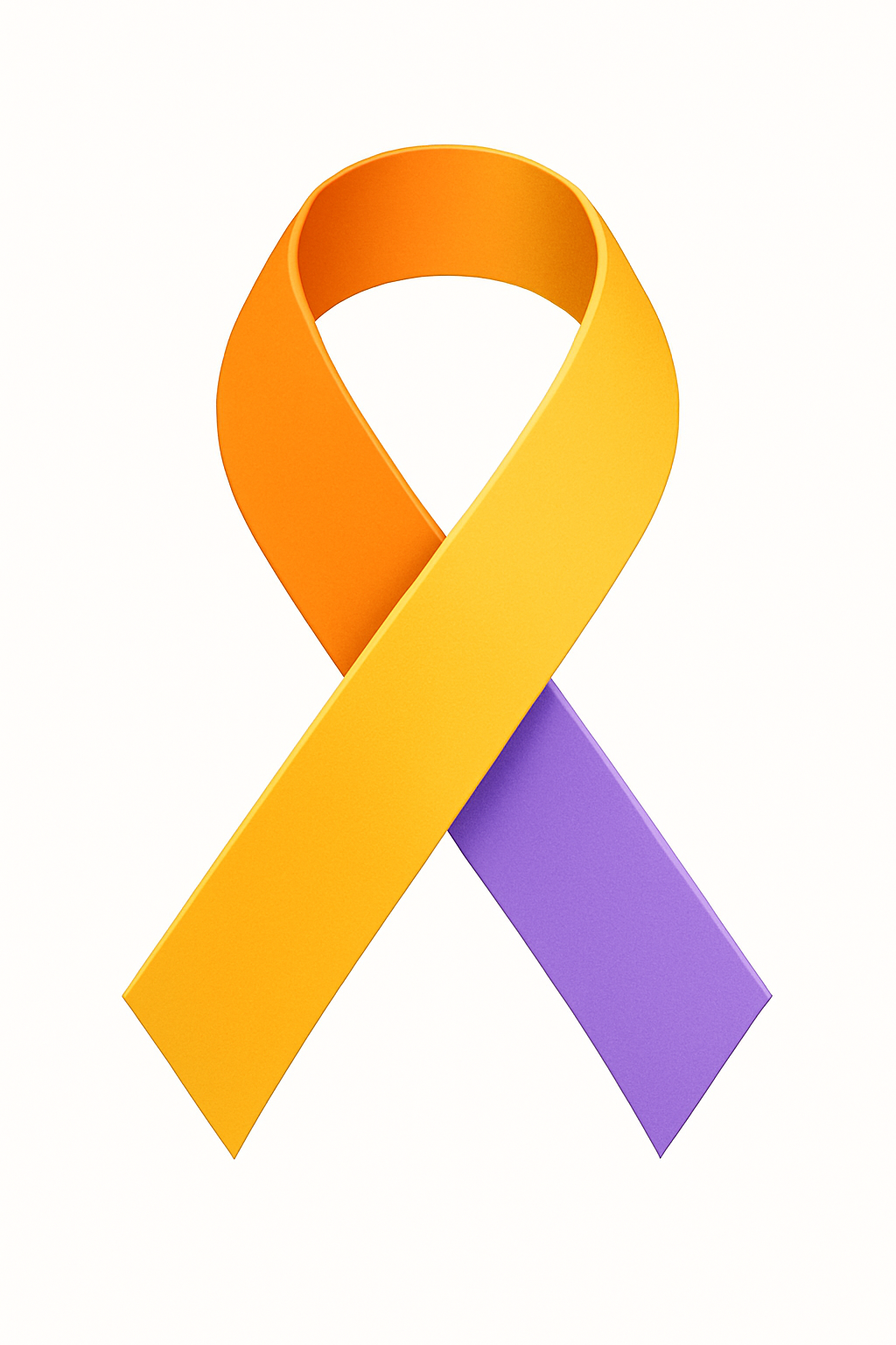 Campanha - Mês Agosto Laranja, Dourado e Lilás